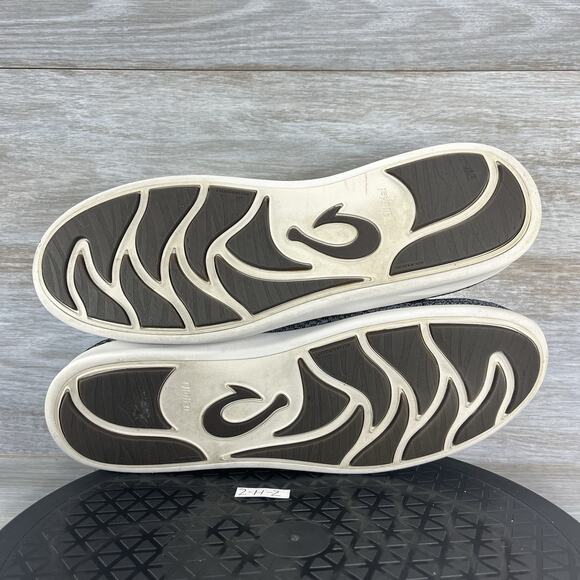 Olukai Men’s AlapaLi Grey Knit Slip On Sneaker Size 11.5 - Picture 11 of 11